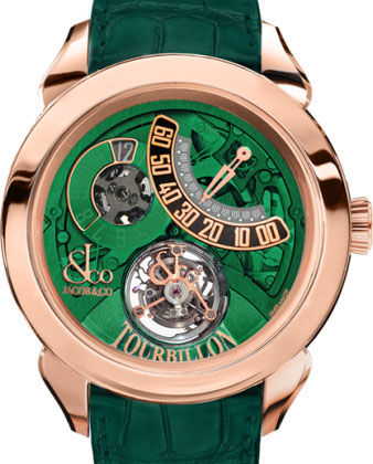 (image for) Replica Jacob & Co 150.510.40.NS.PG.1NS Palatial Flying Torbillon Jumping Hours watch
